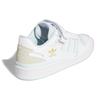 Adidas Forum Low White Почти синие кроссовки унисекс Cloud-White Chalk-White GW4369