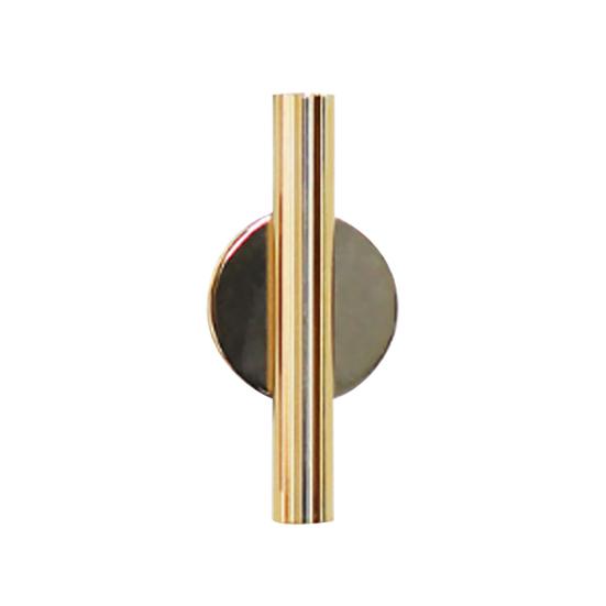 Настенная клейкая металлическая ваза для сухих цветов трубка для дома и сада