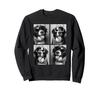 Cute Bernese Dog Winter Animal Photo Booth Sweatshirt with Snow Goggles