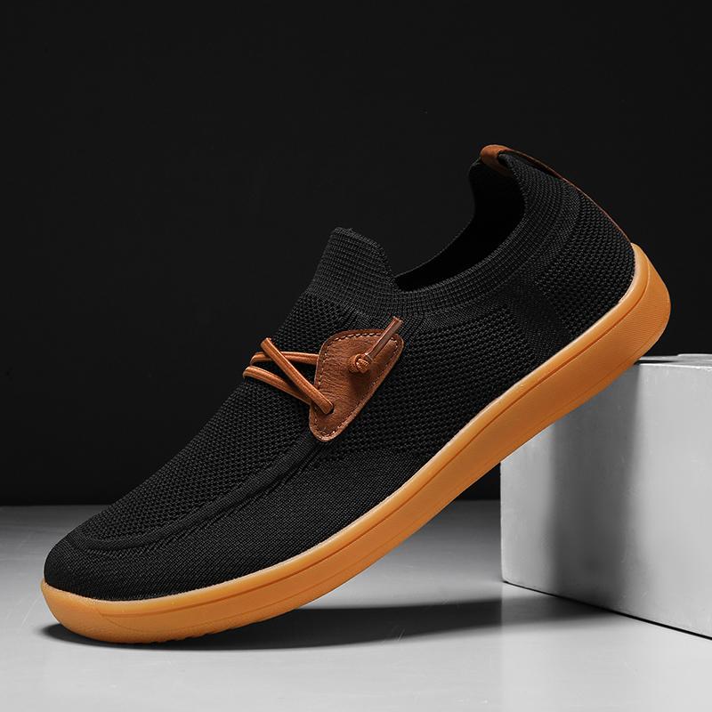 Модная дышащая обувь для ходьбы для мужчин, летняя сетчатая повседневная обувь для улицы, легкие мужские кроссовки, удобные слипоны, лоферы, обувь для трекинга