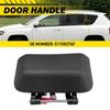 Для Jeep Compass 2007-2016 Задняя наружная ручка двери водителя Черный пластик
