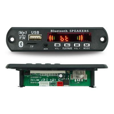 Беспроводной Bluetooth 5.0 5V Mp3 плата автомобильный аудио Usb Tf Fm радио модуль Mp3-плеер с пультом дистанционного управления