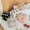 Dice Pillow Simulation Dice Plush Pillow Cubic Cube Plush Cushion Stuffed Sofa