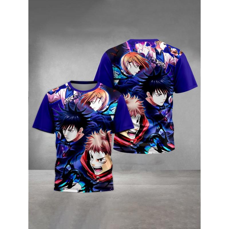 3D Print Jujutsu Kaisen Satoru Gojo Baby Clothing 5 To 14 Years Male Outdoor Clothes for Children Boy Girl Child T-Shirt Top