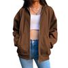 Womens Streetwear Hoodie With Polyester Spandex Splicing For Casual Daywear