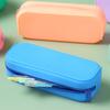 Новые красочные школьные принадлежности канцелярские принадлежности коробка для хранения силиконовый пенал сумка для карандашей