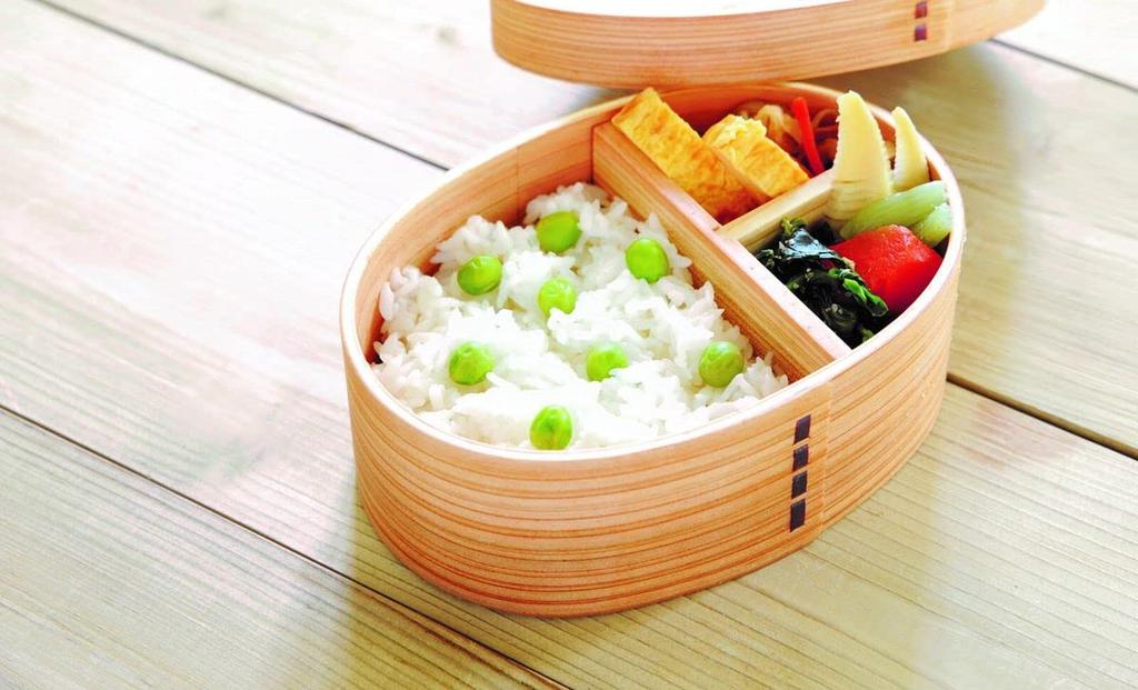 Bento Box with X 13cm X Urethane Current Model J-kitchens Rice-Retention Function, 17.5cm 6cm, 700ml, Coating/Natural,