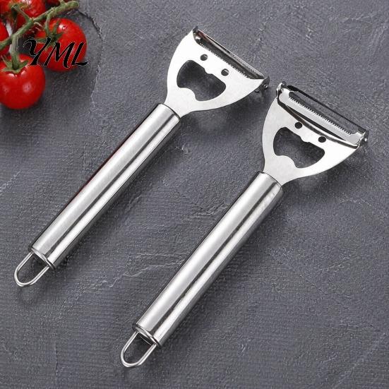 Corn Cob Peeler with Non-slip Handle, Stainless Steel Vegetable Stripper, Quick Kernel Removal Tool for Kitchen Restaurant Utensils