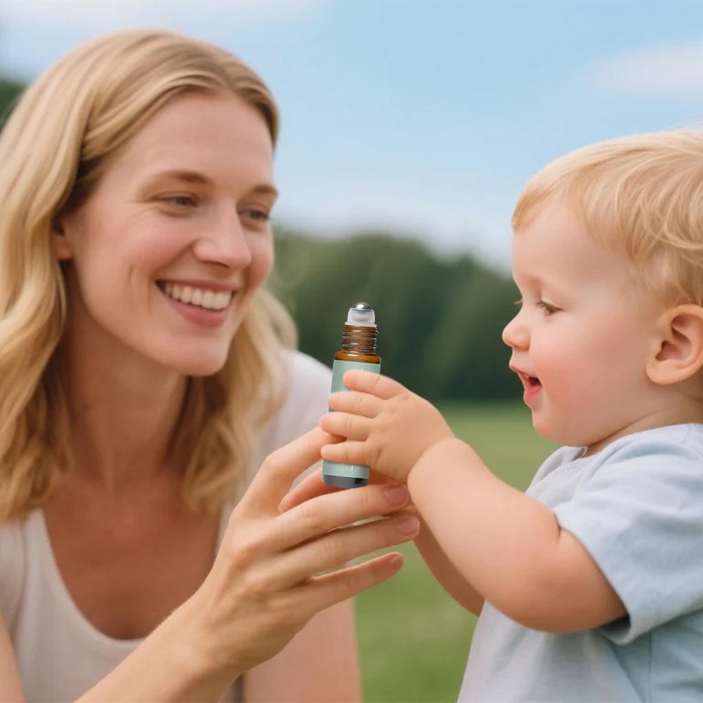 Teething Roller, Teething, Natural Pain Relief Roller, Teething Roller Natural, Baby Teething Oil Roller 10ml