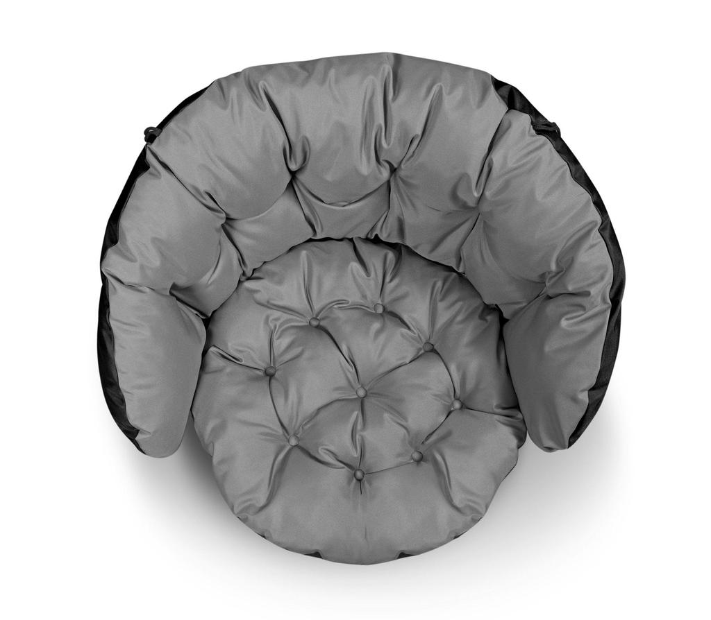 Садовый набор 2x122x40 см + 190x40 см для стула, дивана, качели, мебели из ротанга, водонепроницаемого серого цвета