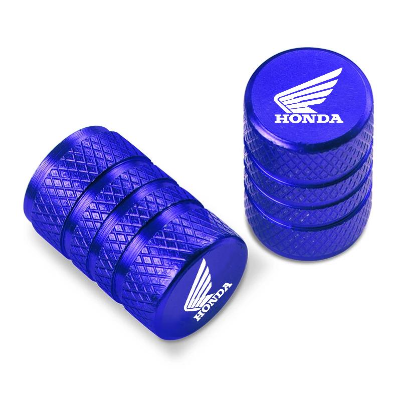 AAADF1 New 6 color Motorcycle Wheel Tire Valve Caps For HONDA Hornet NT1100 CBR CB Shadow PCX VFR XADV Forza CB750 CBR Grom CT125 PCX