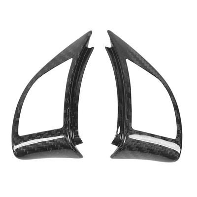 Накладка на панель кнопок рулевого колеса, молдинг, крышка, карбоновое волокно, точная посадка, замена для Fiat 500