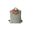 Рюкзак Le Pliage Original 26 Color Block На молнии с кнопкой Переработанный холст с кожаной отделкой Женский рюкзак Голубино-серый 1699089P55