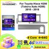 Автомобильный радиоприемник стерео для Toyota Hiace H200 2010 - 2018 RHD Auto GPS навигатор плеер мультимедиа Android Auto Carplay НЕТ 2Din DVD