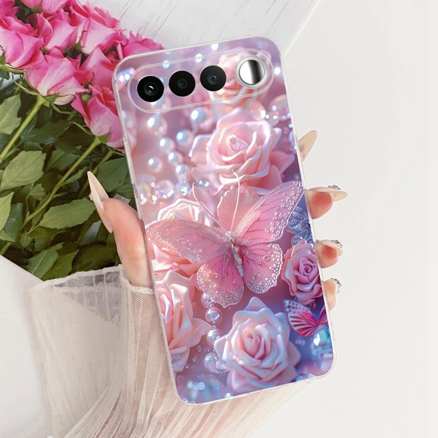 For Realme 16 5G Phone Case Fashion butterfly Patterns Protection Cover For Realme 16 RMX5171 Soft TPU Silicone Phone Funda