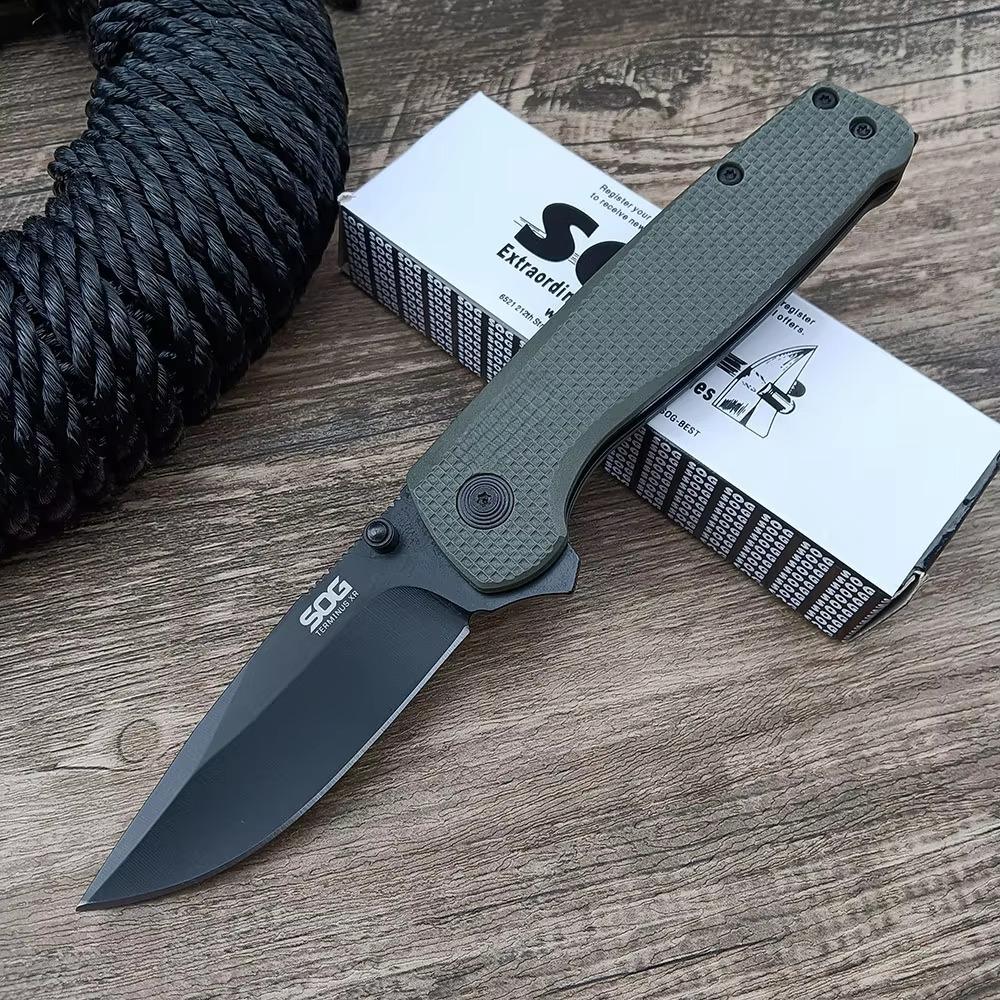 Utility Household Folding Pocket Knife 440C Steel Blade Nylon Fibre Handle Multi-purpose Kitchen Knife Utility Cutting Tools