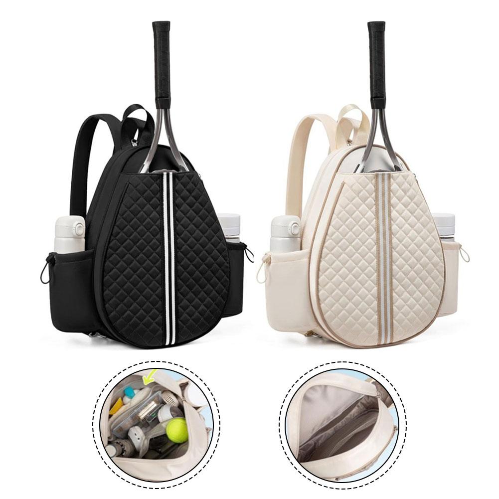 Lightweight Pickleball Bag Crossbody Design Fits Paddles Balls Gear 32x12x42cm