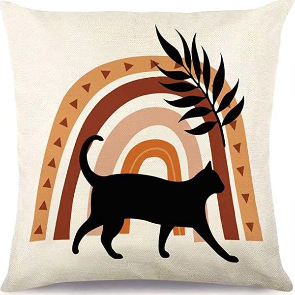 Абстрактная наволочка цвета Моранди, Минималистичная декоративная наволочка, Абстрактная эстетика, Подушка для дивана, Чехол для подушки