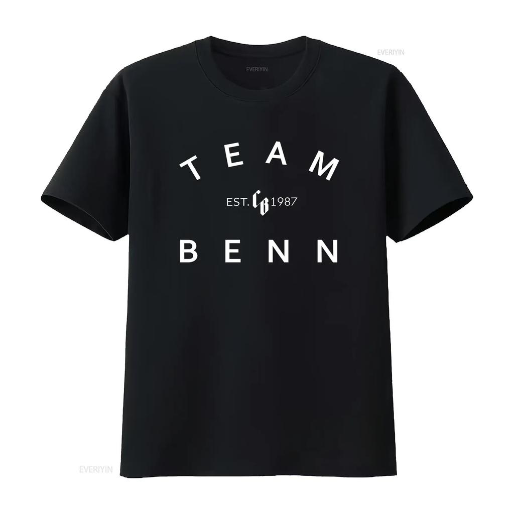 S Conor Benn Boxing T Shirt Team Logo Name Print 2xl Sizes Casual Round Neck Fan Apparel With Benns Number 1 Boxer Slogan