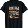 Официальная винтажная футболка Pantera с пламенем