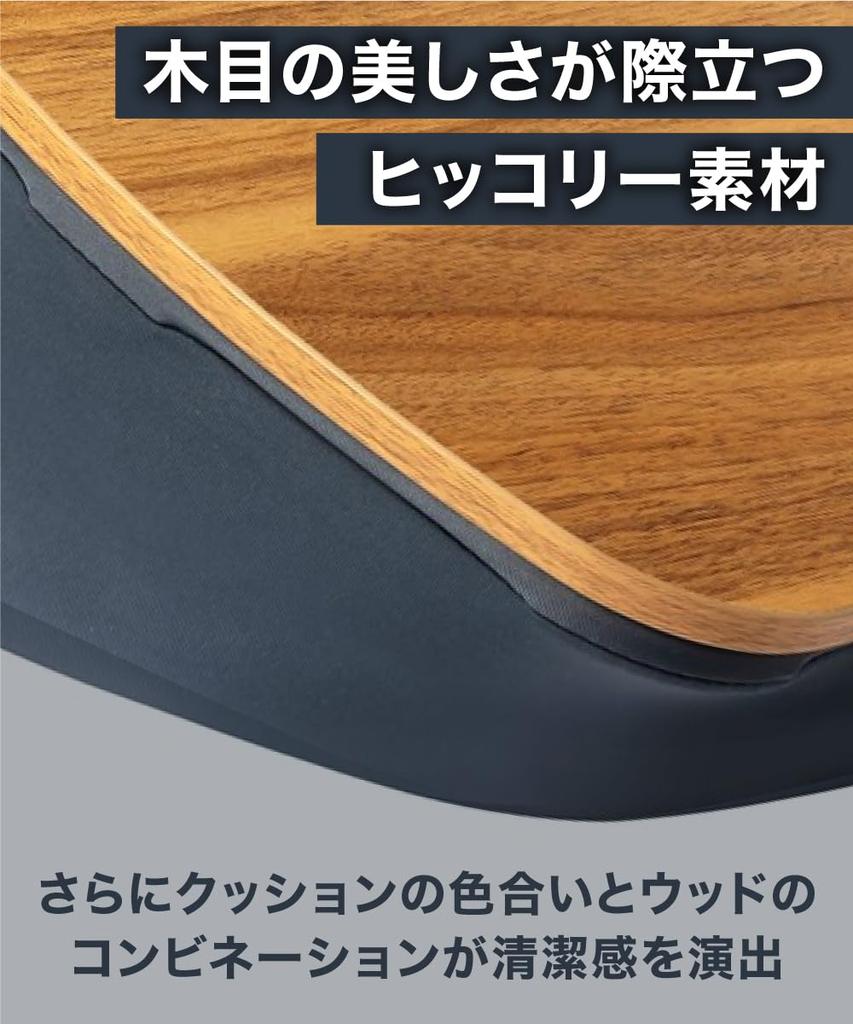 LOE Knee Table, PC Cushion Table, Knee Desk, Bed or Sofa Table Cushion, Car Cushion with Non-Slip Pad and Grooves