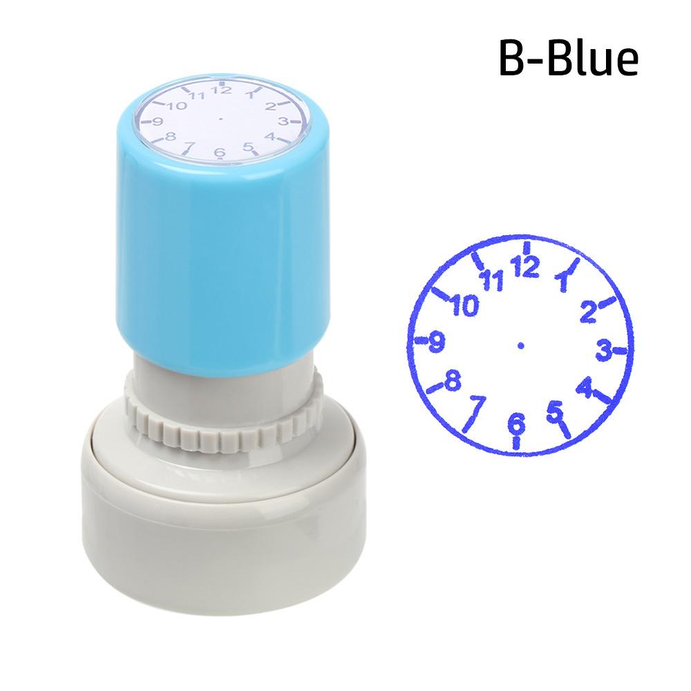 Seal Stamps Teaching Aids Clock Dial Student Teaching Tools Learning Recognition Clock Stamp