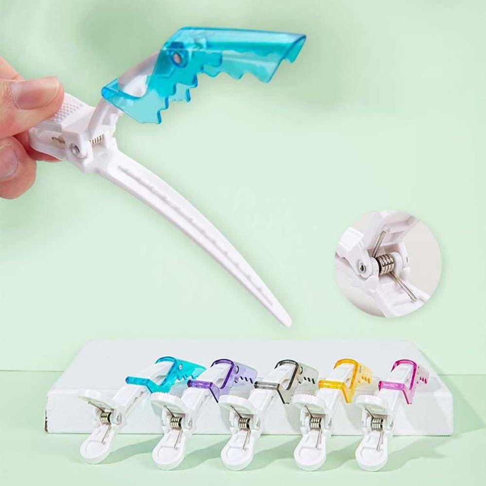 Color Perm Clamps Claws Hair Accessories Hairdressing Duckbill Clip Partition Hairpins Alligator Hair Clips Hair Styling Tool