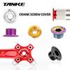 Карбоновая Крышка Винта Шатуна Велосипеда TANKE Mountain Bike из Алюминиевого Сплава для Кареток M18/M19/M20