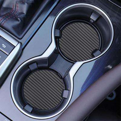 2 шт. Автомобильные подставки под стакан Держатель для стакана Воды Нескользящие коврики Для Kia JAC Land Rover Lexus Lancia Jeep Isuzu Infiniti Lifan Аксессуары