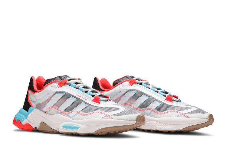adidas Ozweego Pure Bright Cyan Solar Red Men's Sneakers
