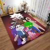 "Cartoon Characters Carpet with Horror and Fantasy Elements Design" Suitable for use as an anti-slip for living room bedroom sofas