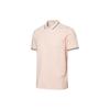Solid Color Polo Shirt With Collar Men Tops Light-Pink 532848-27