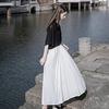 Heavy-Duty Patchwork Yarn Puffy Skirt - 2 Colors