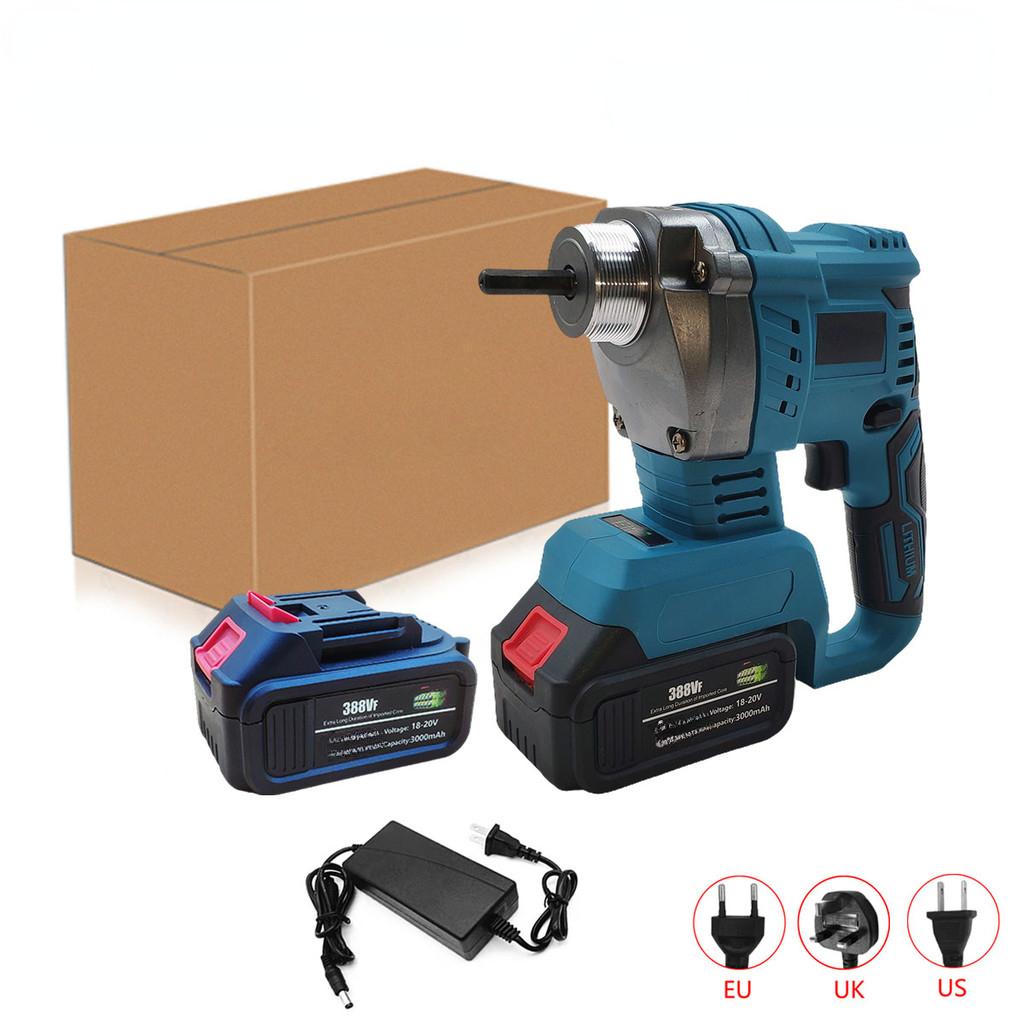 1100W Electric Concrete Mixing Tool Brushless Cement Soil Concrete Vibrator Portable High Power Industrial Concrete Mixer