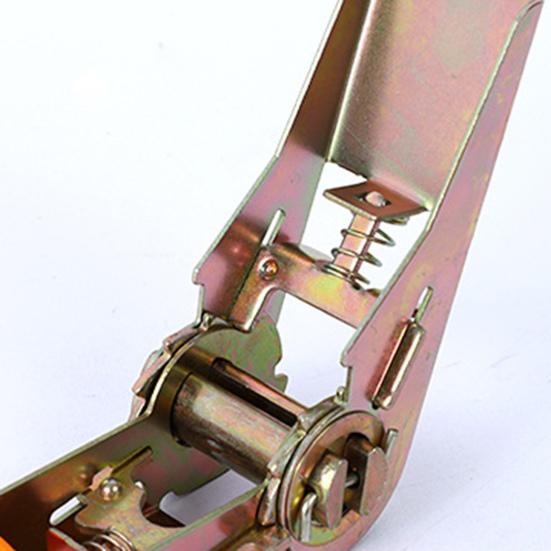 Стяжные ремни с крюком, высокая грузоподъемность, двойной J-образный крюк, широко используемый храповой ремень, крепежные ремни, аксессуары