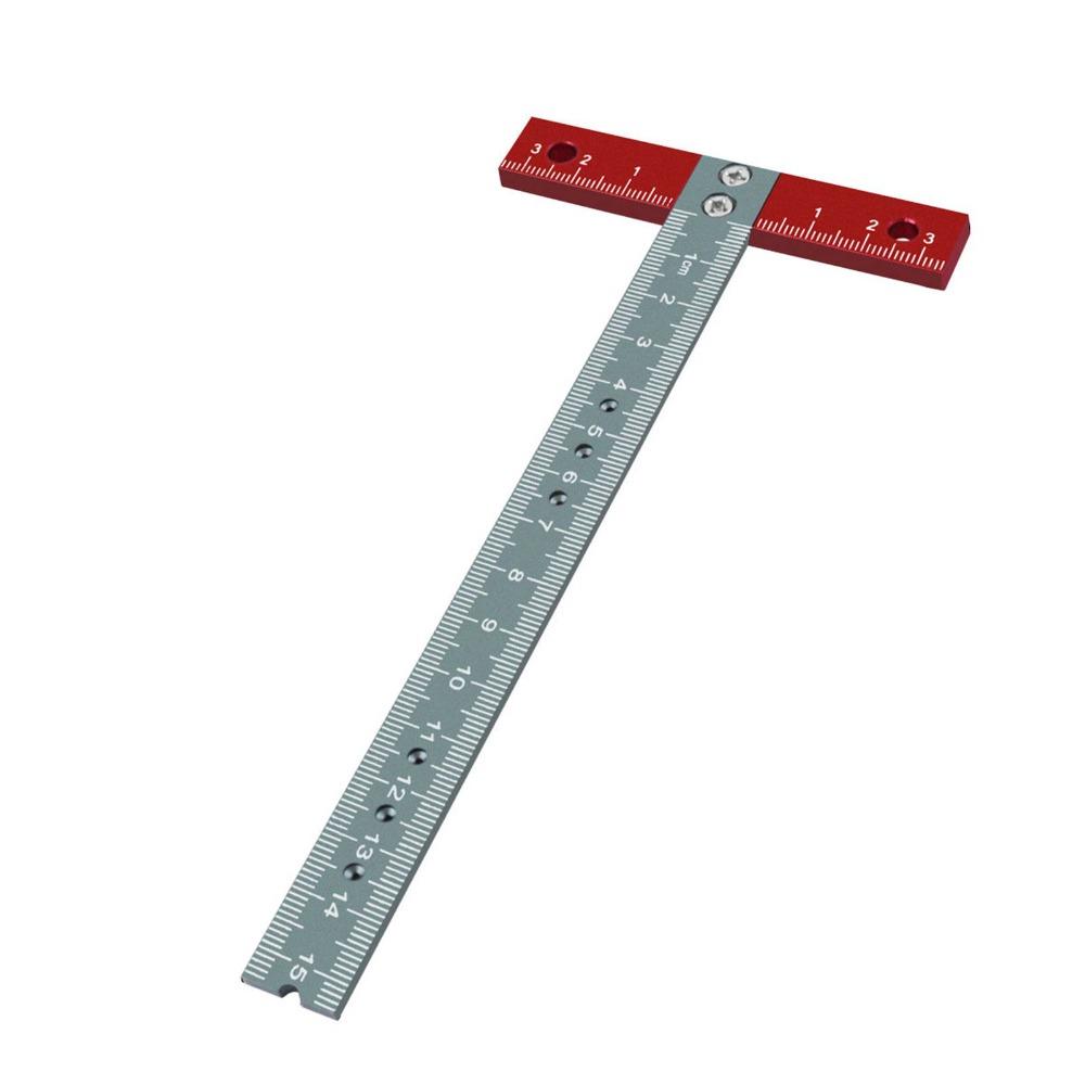 Aluminum Alloy T Square Ruler 6 Inch Size Metal T Square  Art Framing and DIY