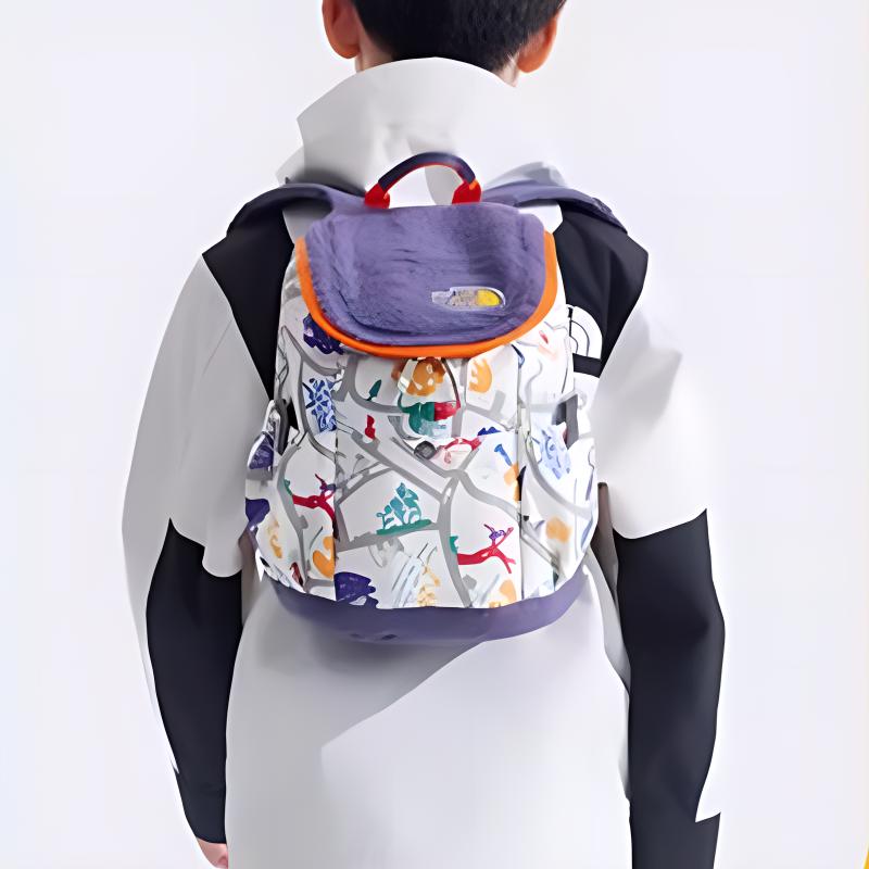 The North Face Рюкзак 10 л, уличная сумка, полиэстер, темно-сине-фиолетовый, детский, NF0A52VW0OZ