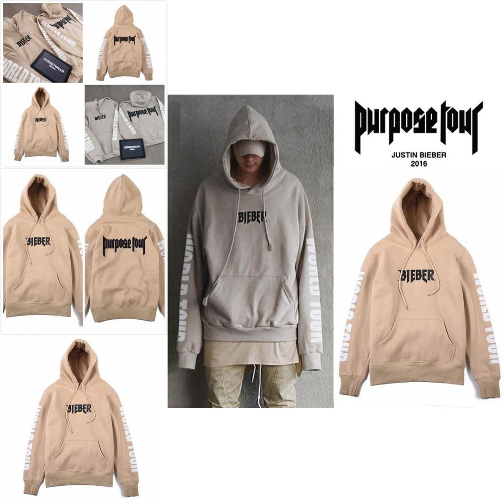 Джастин Бибер Purpose The World Tour Модная Худи Толстовка Свитшот