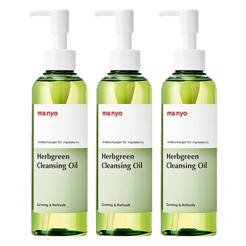 Очищающее масло для лица Manyo Factory Herb Cleansing Oil, 200 мл, 3 шт.