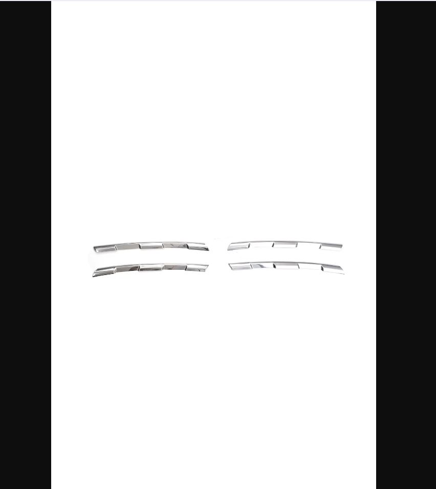 Для Renault Express хромированная передняя решетка 4 шт. 2021–2025 гг. из нержавеющей стали