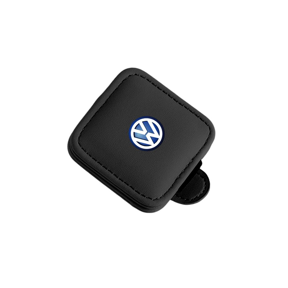 VW Car Sun Visor Glasses Clip Ticket Holder Sunglasses Fixed Clips For Volkswagen GTI Golf Polo Passat VW Tiguan T-ROC Jetta Taigo