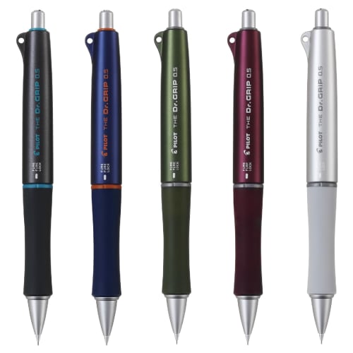 Механический карандаш PILOT The Doctor Grip 0,5 мм серебристый HTDG90RS