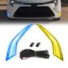 For Toyota Corolla Hybrid Levin 2019 2020 2021 2022 Led Daytime Running Light DRL Tricolor Auto Driving Fog Lamps Dynamic