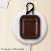 Беспроводной чехол для наушников из ПУ кожи, противоударный защитный чехол для наушников для AirPods 1/2 поколения