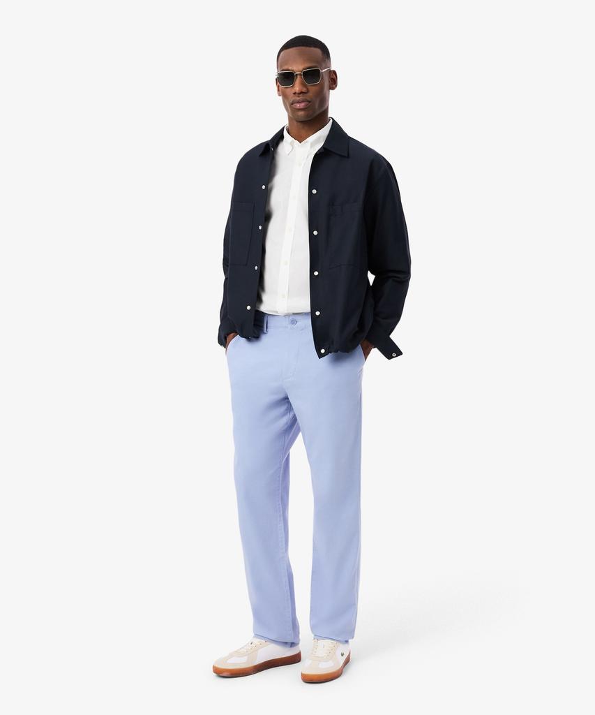 Мужская легкая рубашка с длинным рукавом из поплина LACOSTE Ch6250-56G 001