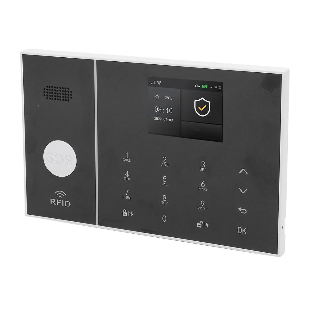 Домашняя беспроводная система сигнализации безопасности WiFi GSM 2G 2.4in TFT экран пульт дистанционного управления датчик двери окна