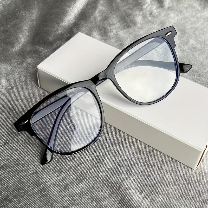 1 шт. Очки с защитой от синего света, прозрачные линзы для женщин и мужчин