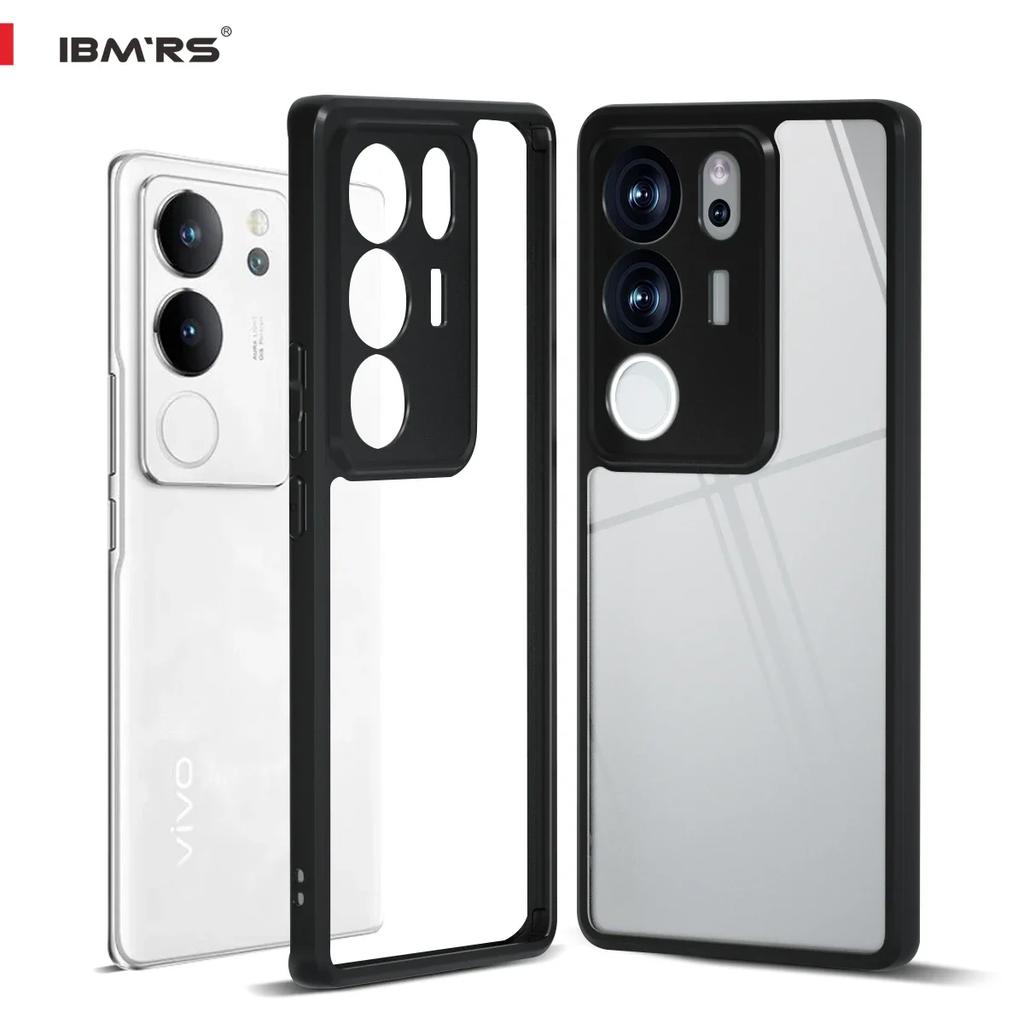 (Comes with Wrist strap)IBMRS for Vivo S17 Case, Military-Grade Protection, Yellowing Resistant, Scratch-Resistant Back,Classic Series, Clear Camo