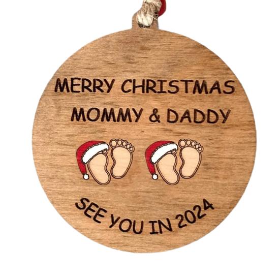 Украшение для рождественской елки Yousheng, деревянная подвеска, высокая прочность, не деформируется, легко подвешивается, рождественское подвесное украшение