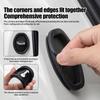 4pcs Silicone Car Door Lock Buckle Protective Covers, Durable And Quiet, Anti-Rust And Noise-Reducing Interior Accessories, Suit
